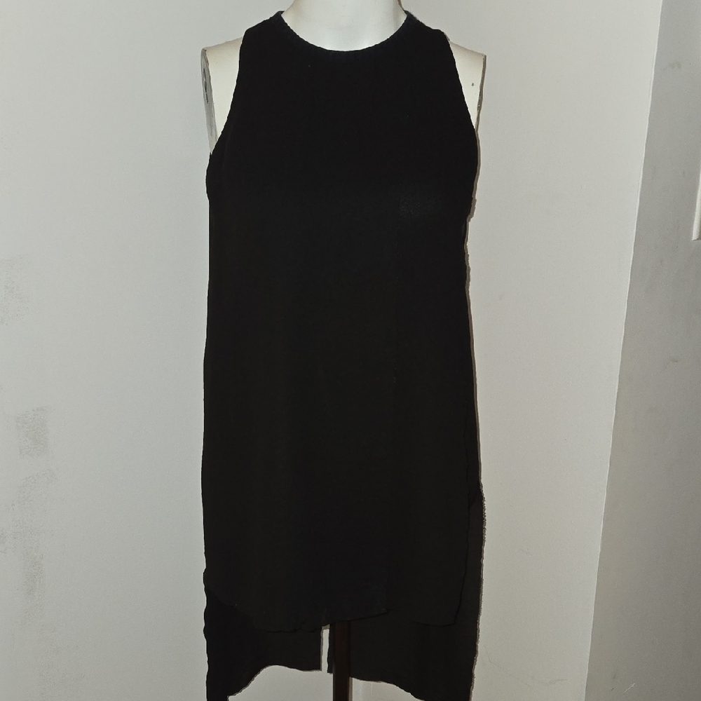 COS Elegant Black Sleeveless Top